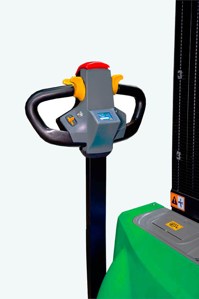 Электроштабелера TORWS15H-3500SCPROLi-ion24/60 электрические самоходный Li-ion,  высота подъема 3500 мм, г/п 1500 кг